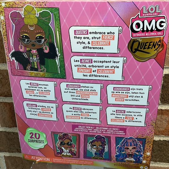 LOL Surprise OMG Queens - Sways - Fashion Doll with 20 Surprises - NEW in BOX - Picture 2 of 2